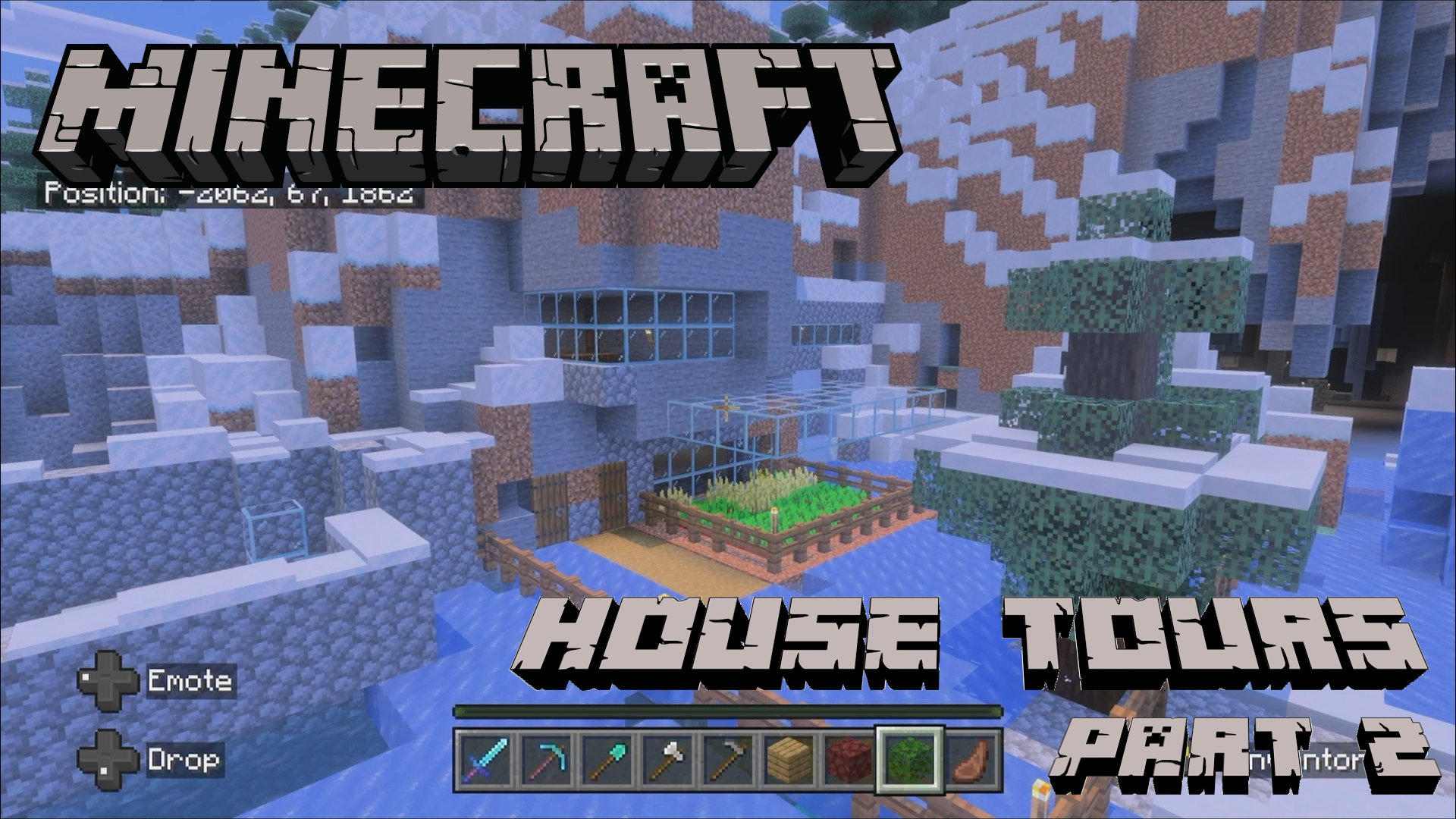 Minecraft Home Tours Part 2 | Farms & Redstone